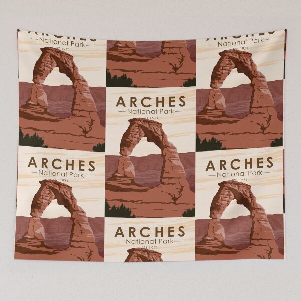 Item preview, Arches National Park Delicate Arch Vintage designed and sold by KrisSidDesigns.