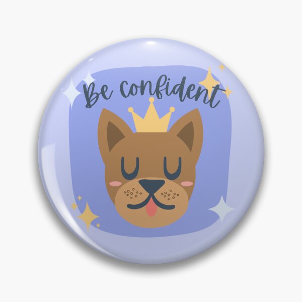 Item preview, Be Confident, Doggo designed and sold by The Flying Peach Designs by Payton Methvin.