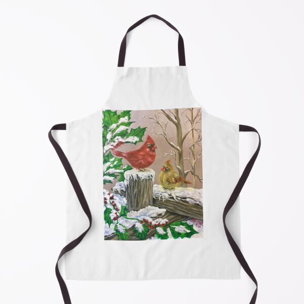 Item preview, Christmas Cardinals in snow designed and sold by Michael Arnold.