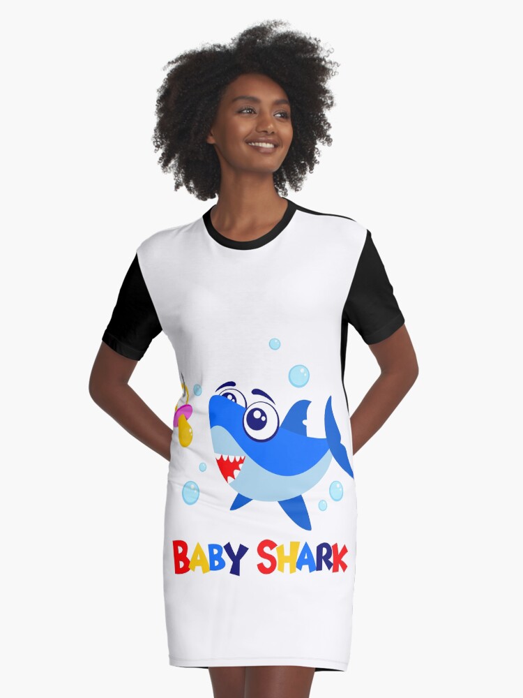 baby shark baby dress