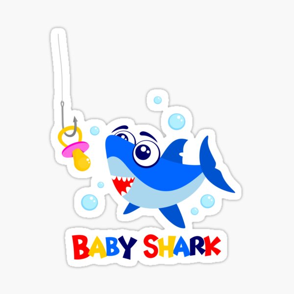 Baby Shark Pegatina