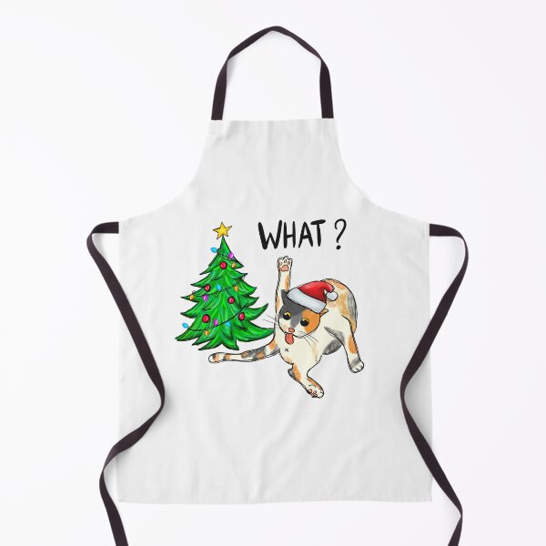 Item preview, Funny Christmas Cat In a Santa Hat designed and sold by TajfunX.