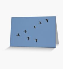 Upsidedown Seven Greeting Card