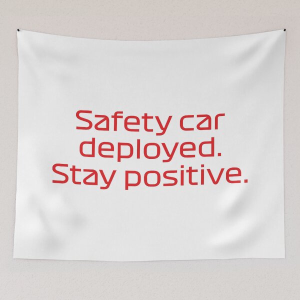 Item preview, SAI. Safety Car Deployed - Best Team Radio Suzuka GP 2022 (Red) designed and sold by FilipeFerreira.
