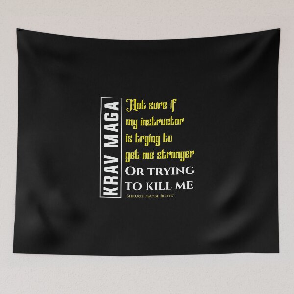 Item preview, Killer Instructor - Krav Maga designed and sold by printthisslogan.