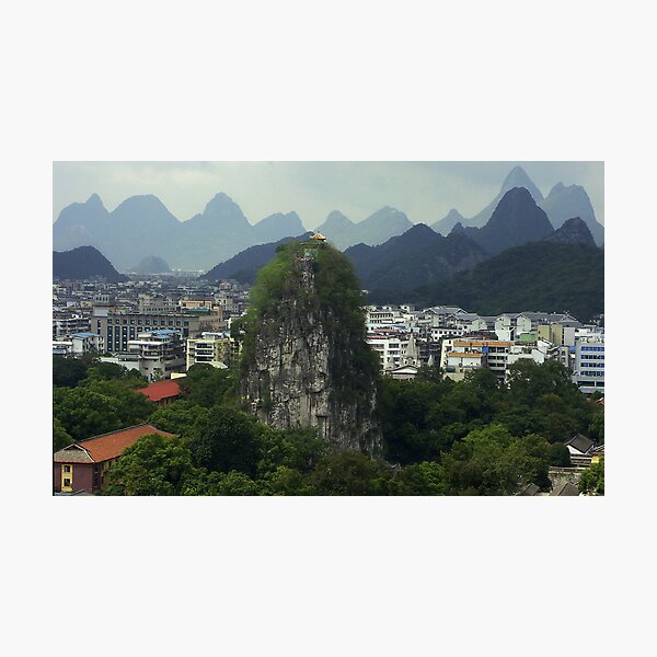 A mountain in the city - China Impression photo