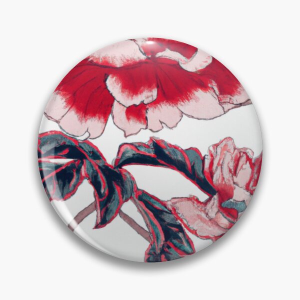 Item preview, Vintage Antique Peony Silkscreen Style Print designed and sold by Gianna Dolan.