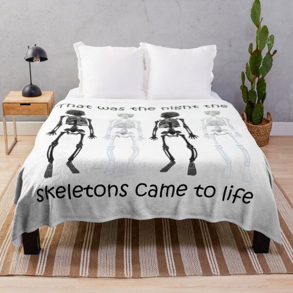 Item preview, That was the night the skeletons came to life! designed and sold by Caroline Brennan.