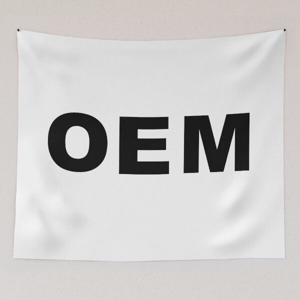 Item preview, OEM - "Original Equipment Manufacturer" - Black Text designed and sold by MountMercantile.