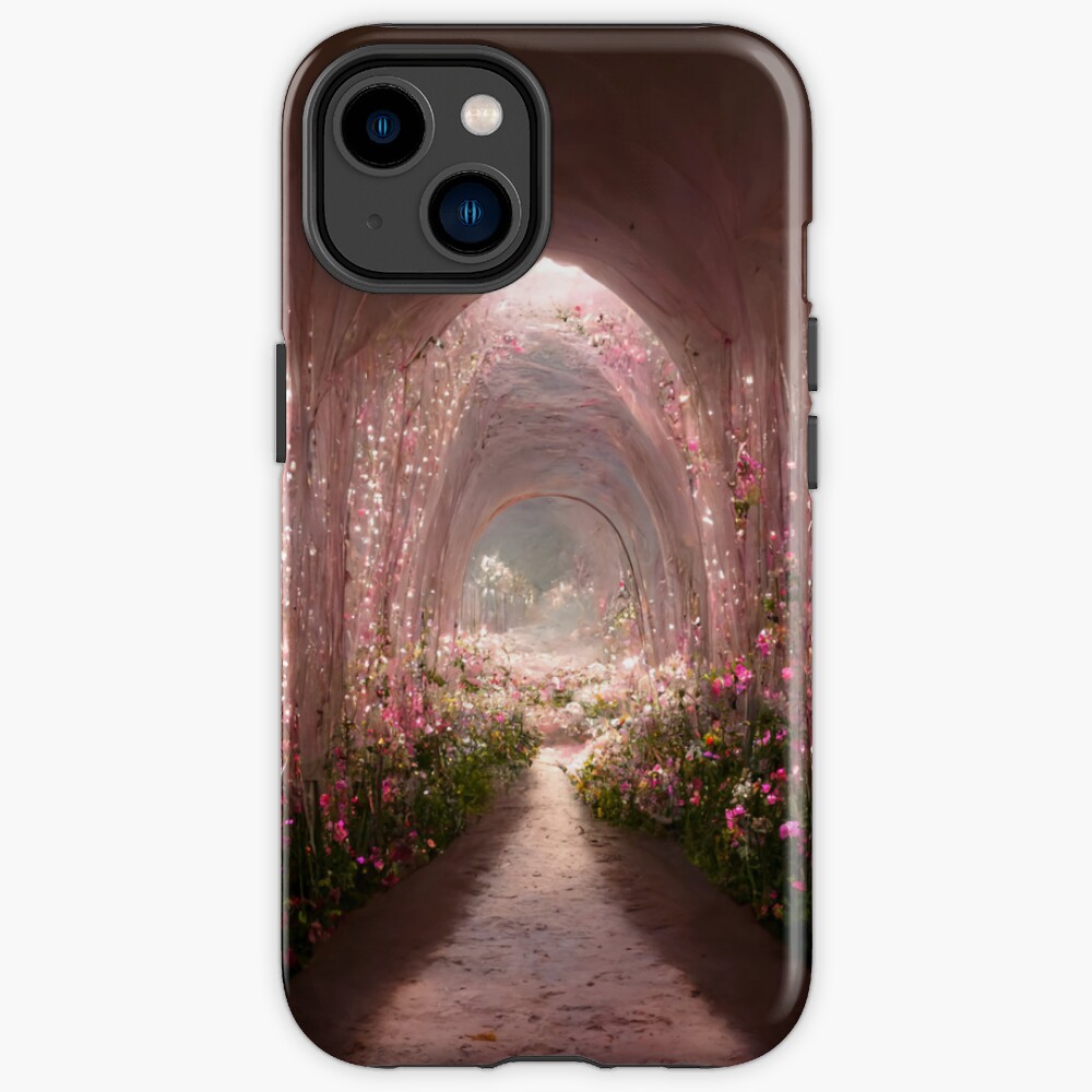 A Flower Tunnel iPhone Case