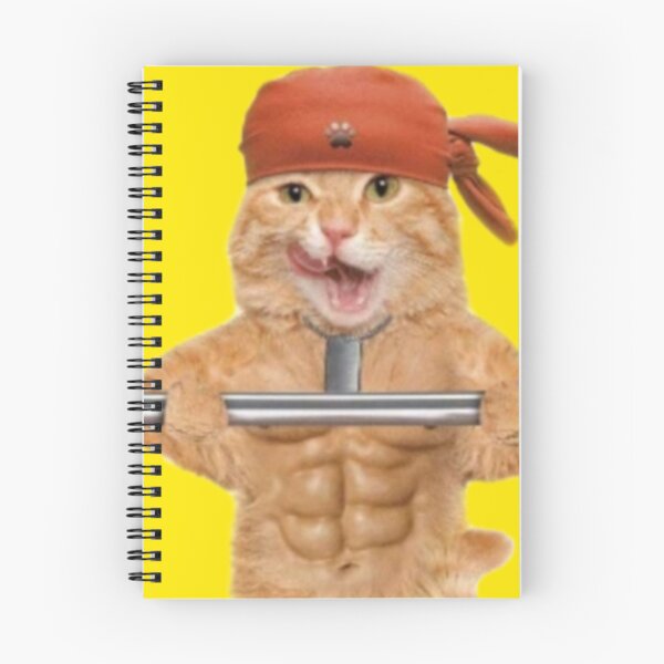 Item preview, Cat bodybuilding fitness animal  designed and sold by sreckov-desig.