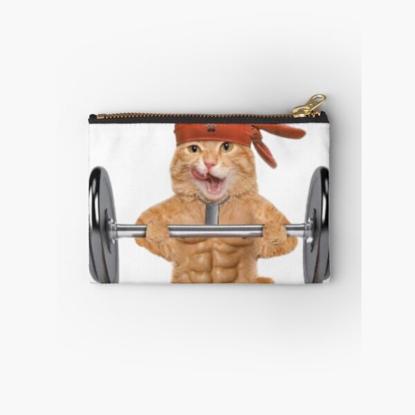 Item preview, Cat bodybuilding fitness animal  designed and sold by sreckov-desig.