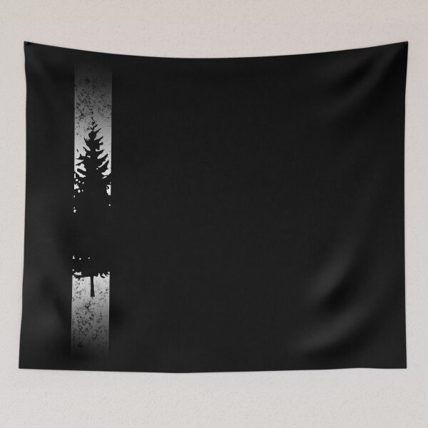 Item preview, Trees Are The Cure - Pine Tree Silhouette Explore Outdoors Adventure Woods designed and sold by BlackGrain.