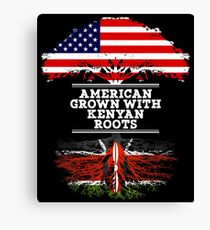 Gift For Kenyan American Grown With Kenyan Roots Kenya T-Shirt Sweater Hoodie Iphone Samsung Phone Case Coffee Mug Tablet Case Gift Canvas Print
