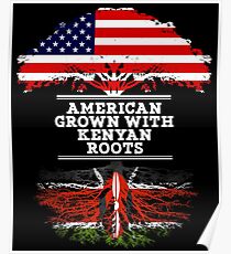 Gift For Kenyan American Grown With Kenyan Roots Kenya T-Shirt Sweater Hoodie Iphone Samsung Phone Case Coffee Mug Tablet Case Gift Poster