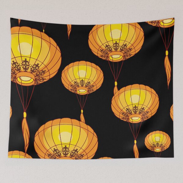 Item preview, Orange Fly Fire Lantern  designed and sold by TajfunX.