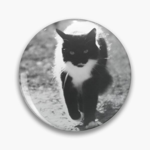 Item preview, black and white cat designed and sold by Francespoppy.