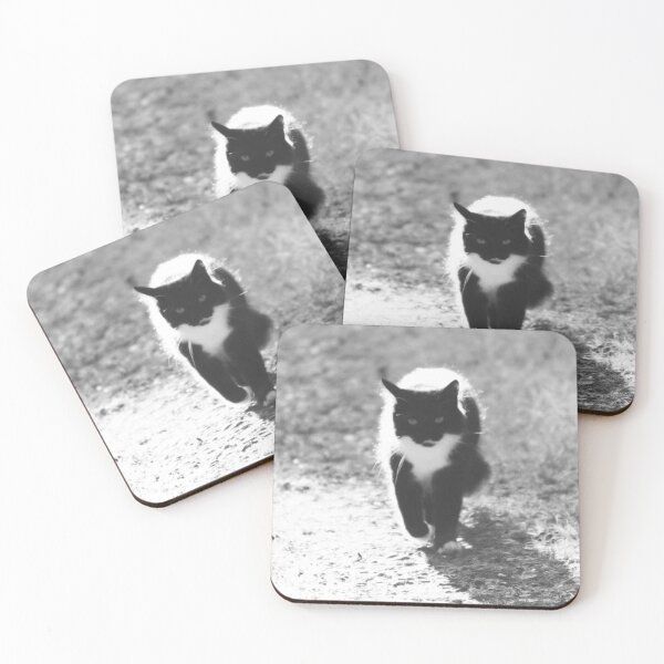 Item preview, black and white cat designed and sold by Francespoppy.