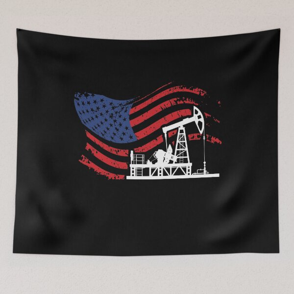 Item preview, Drilling Rig America Oil Drilling Rig designed and sold by MooonTees.
