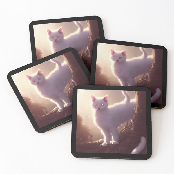 Item preview, Highly detailed furry white cat designed and sold by Mission-Cat.