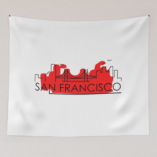 Item preview, SAN FRANCISCO designed and sold by TolgaOkanAydin.