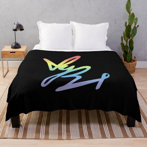 Aperçu de l'œuvre Autographe de Yungblud (drapeau de la fierté gay) créée et vendue par sarascoprox.