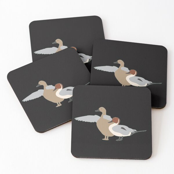 Item preview, Digital image of two lovely ducks . Black background. designed and sold by janesg.