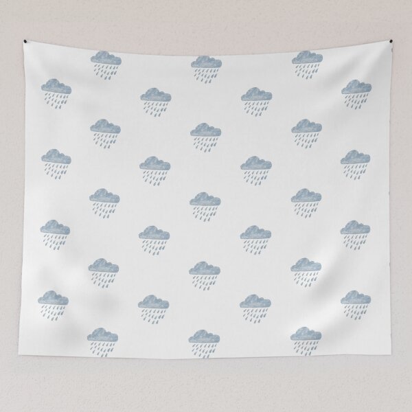 Item preview, Cute Cloud, Weather, Blue Cloud, Rainy day, Cloudy Weather designed and sold by Franye1.