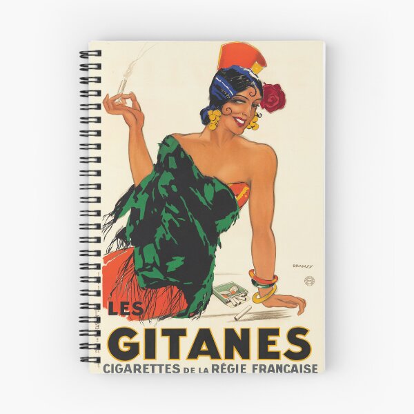 Artikelvorschau, LES GITANES CIGARETTES 1931 Französisches Art Deco Poster von Dransy entworfen und verkauft von retroposters.