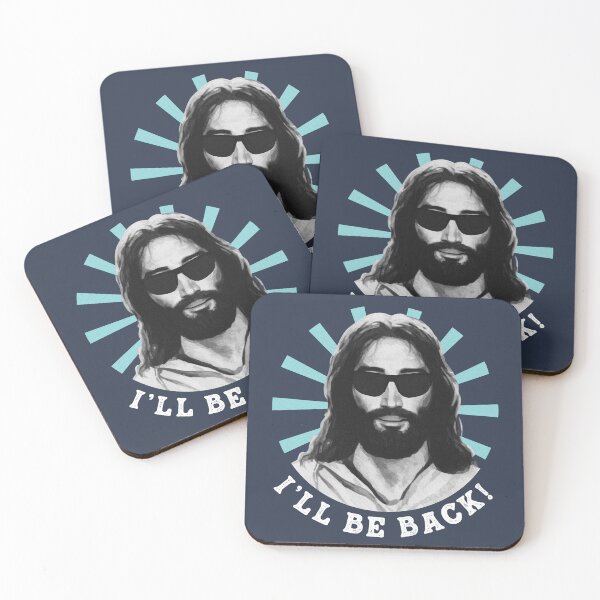 Item preview, I'll Be Back Jesus designed and sold by peacefulcreator.