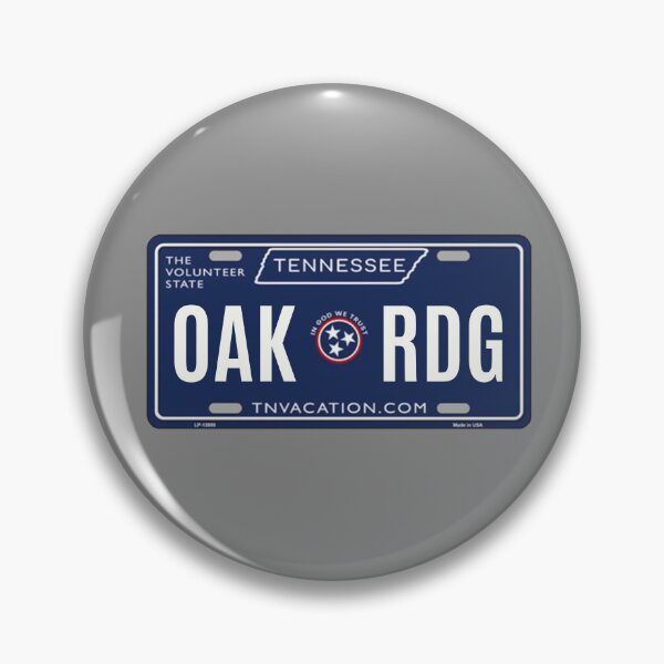 Item preview, Oak Ridge Tennessee License Plate designed and sold by dmbdana.
