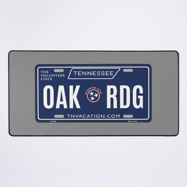 Item preview, Oak Ridge Tennessee License Plate designed and sold by dmbdana.