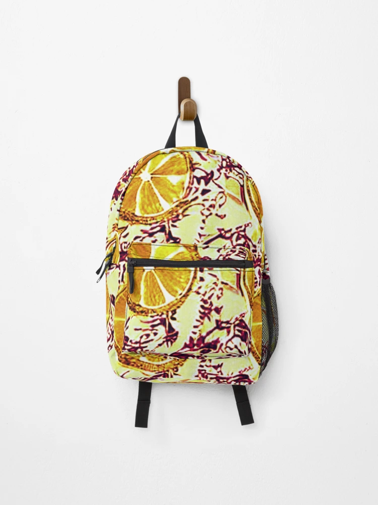 Thumbnail 1 of 3, Backpack, Orange Slice designed and sold by TiltedCode.