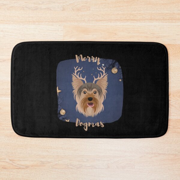Item preview, Merry Dogmas with Yorkshire Terrier (Yorkie) designed and sold by SeasonalDogs.