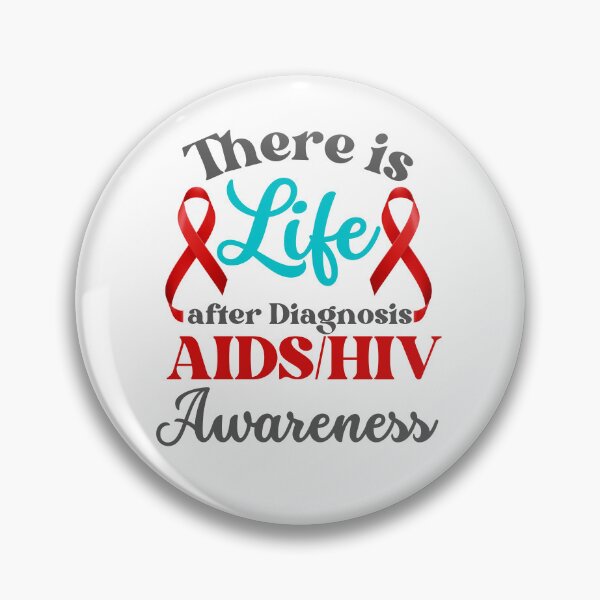 Item preview, There is life after diagnosis!  AIDS/HIV Awareness, World AIDS day designed and sold by LadyRebelFL.