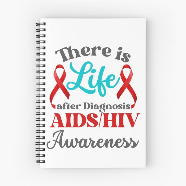 Item preview, There is life after diagnosis!  AIDS/HIV Awareness, World AIDS day designed and sold by LadyRebelFL.