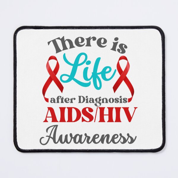 Item preview, There is life after diagnosis! AIDS/HIV Awareness, World AIDS day designed and sold by LadyRebelFL.