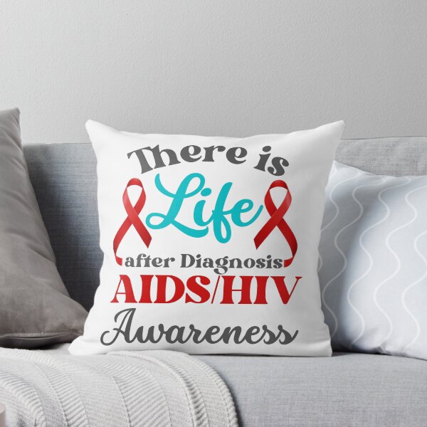 Item preview, There is life after diagnosis!  AIDS/HIV Awareness, World AIDS day designed and sold by LadyRebelFL.