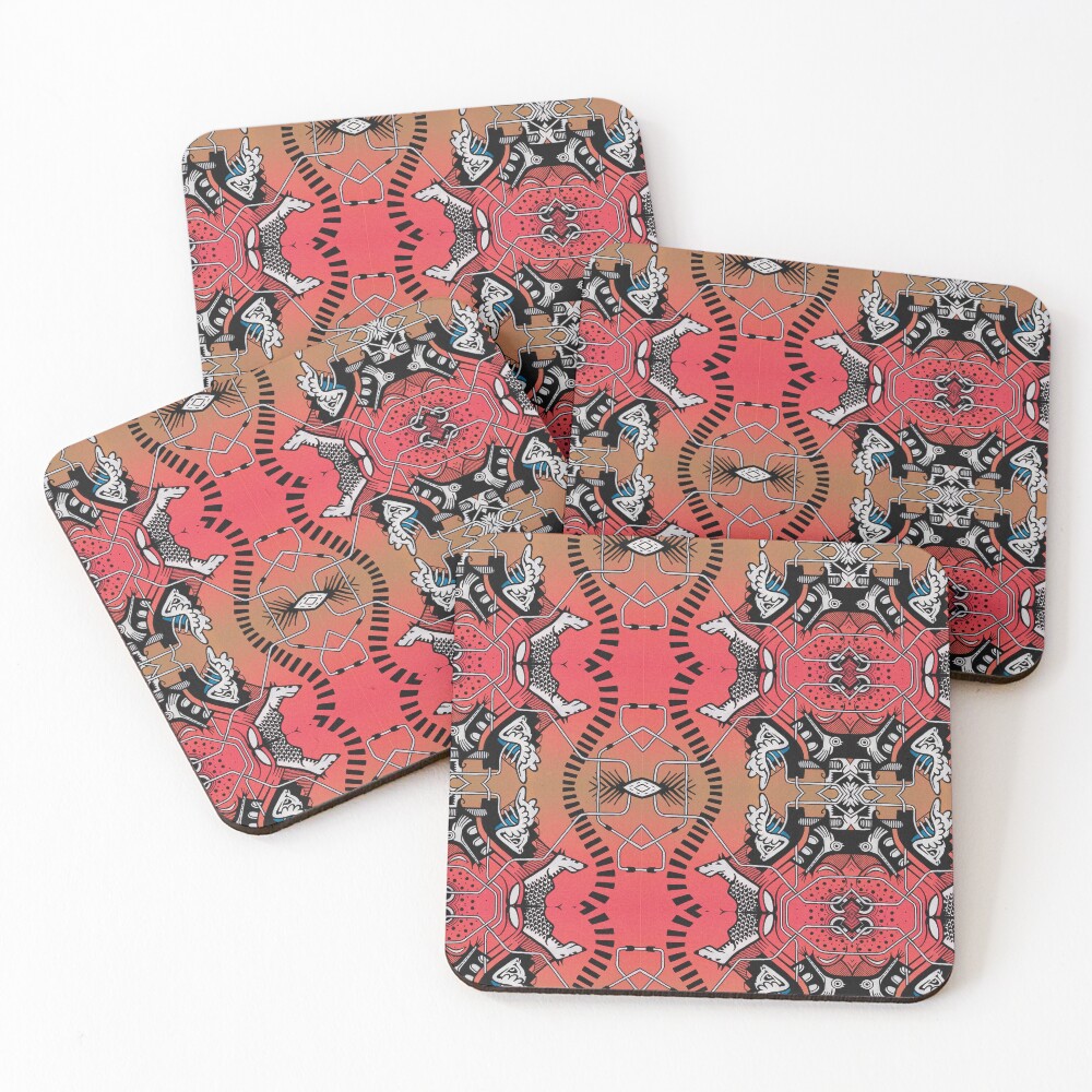 Item preview, Coasters (Set of 4) designed and sold by Rhodis.