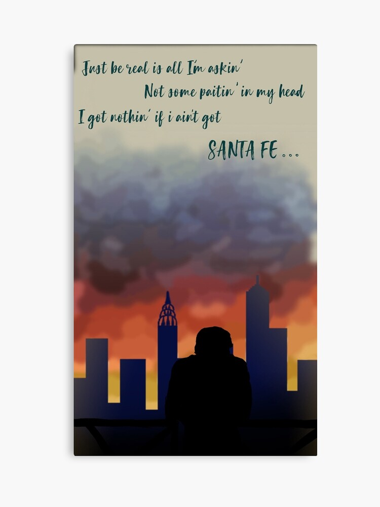 Canvas Santa Fe >> Santa Fe Newsies Canvas Print Canvas Santa Fe >> Santa Fe Newsies Canvas Print