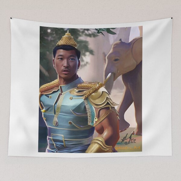 Item preview, King In the land of elephants  designed and sold by AhhDru.