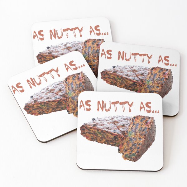 Item preview, Nutty as a fruitcake...... White background. designed and sold by janesg.