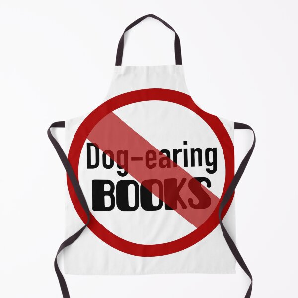 Item preview, No Dog Earing Books Sticker designed and sold by Marianna's Meraki.