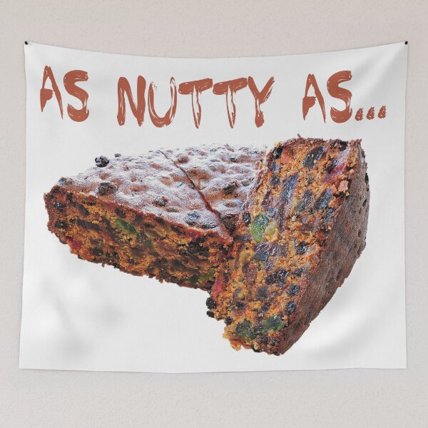 Item preview, Nutty as a fruitcake...... White background. designed and sold by janesg.