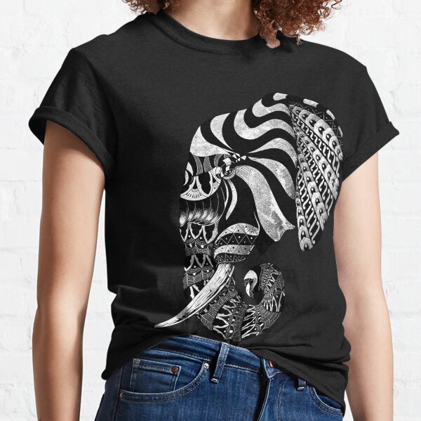 Elephant Ornate Classic T-Shirt