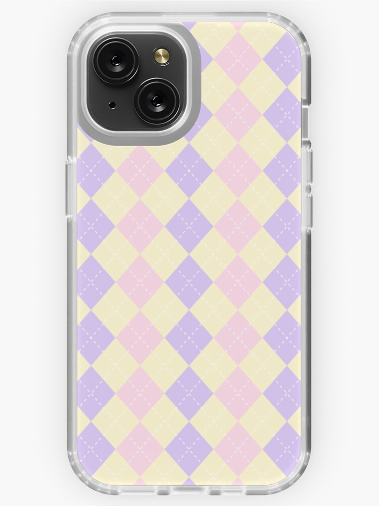 Argyle Phone Case Preppy iPhone 14 Case Brown iPhone 13 