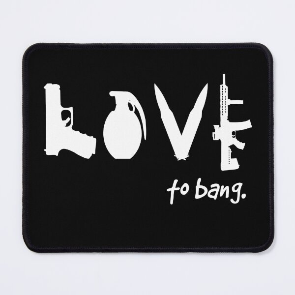 Item preview, Love To Bang Funny Gun Shirt designed and sold by American-Proud.