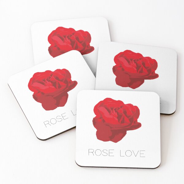 Item preview, RED ROSE LOVE designed and sold by EsraTugArtDesign.