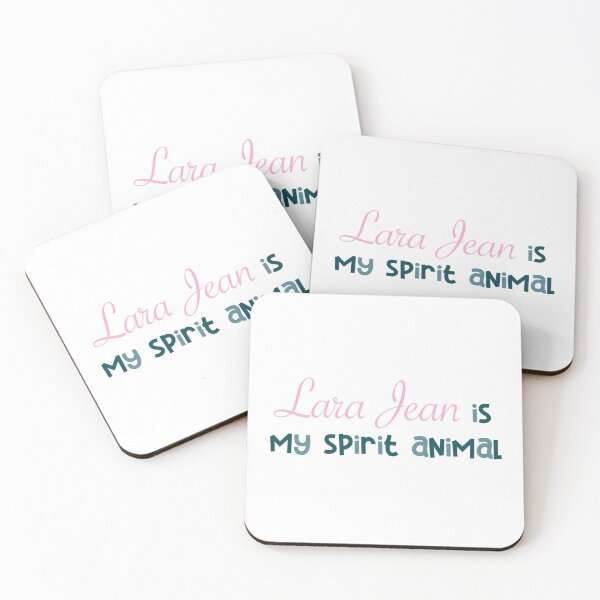 Item preview, Lara Jean Is My Spirit Animal Sticker designed and sold by Marianna's Meraki.