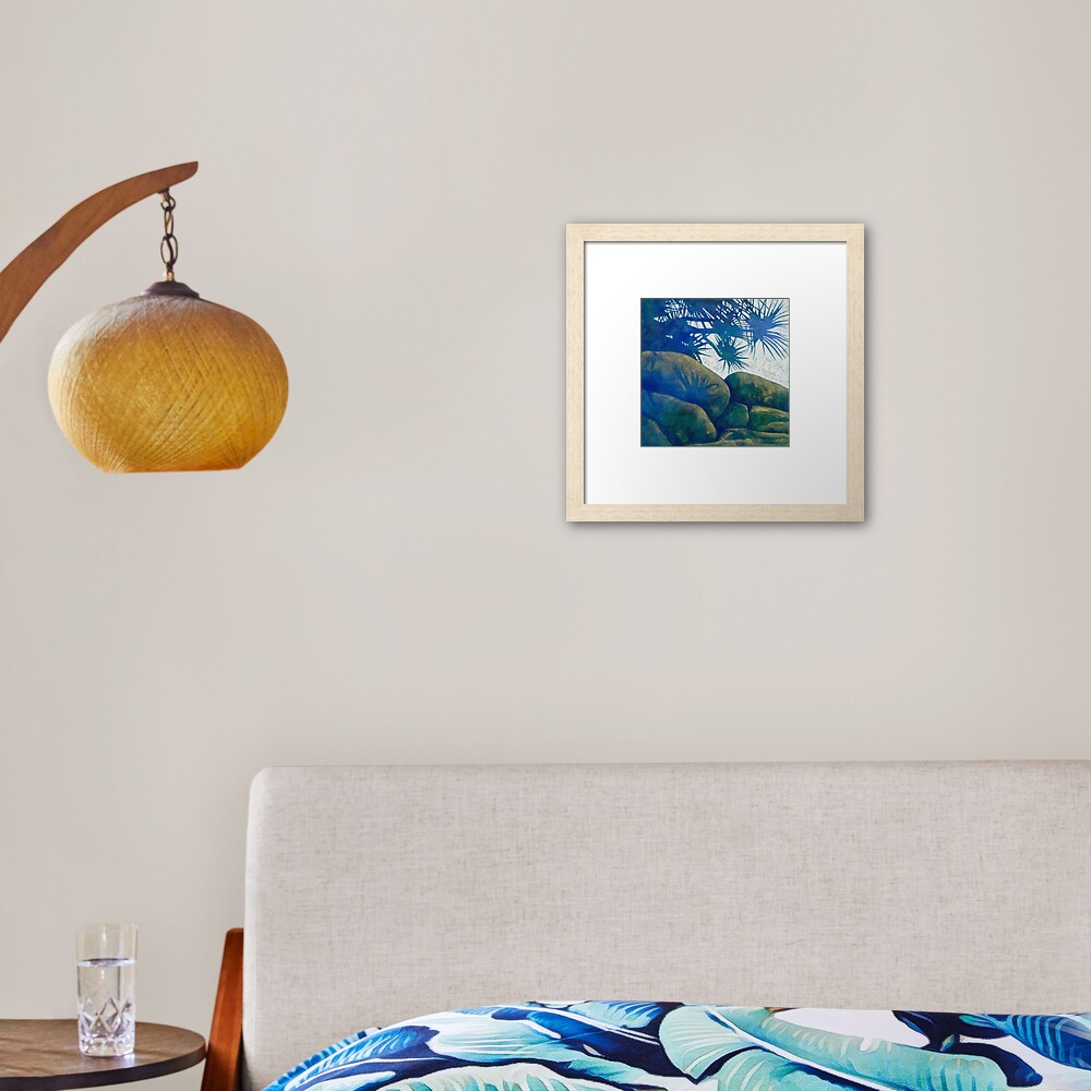 Picnic at Goanna Headland Framed Art Print